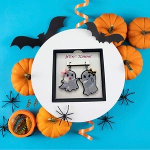 Betsey Johnson Ghost Earrings